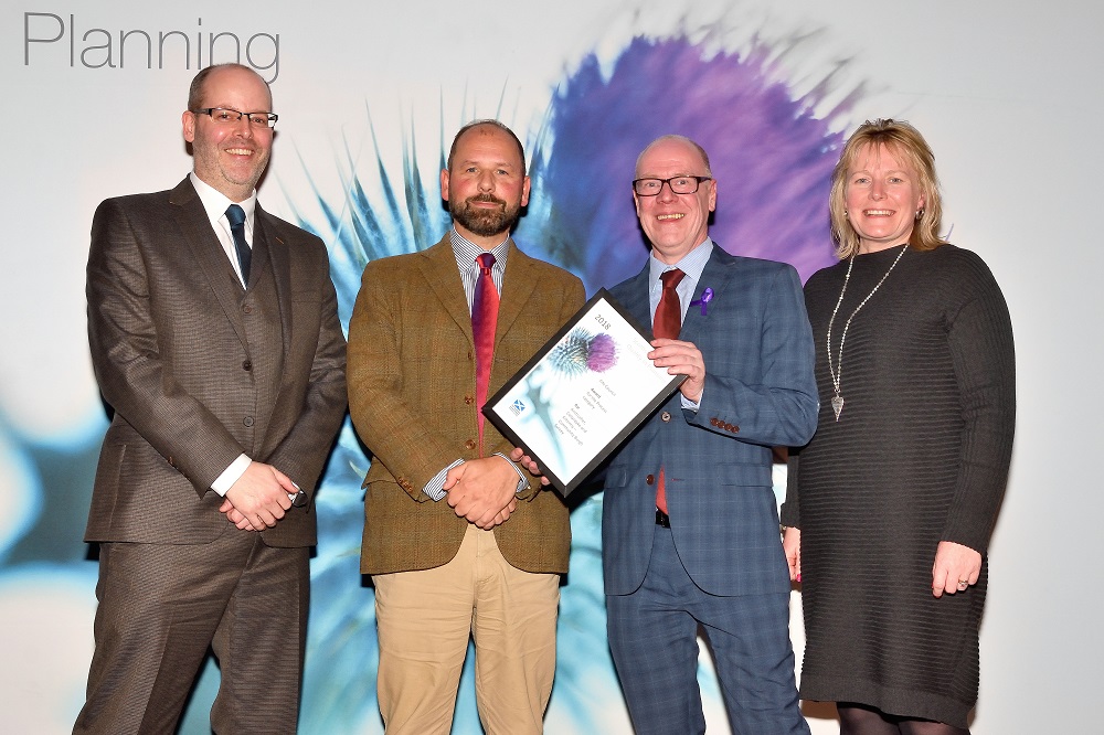 Fife Council scoops prestigious planning award Scottish Construction Now